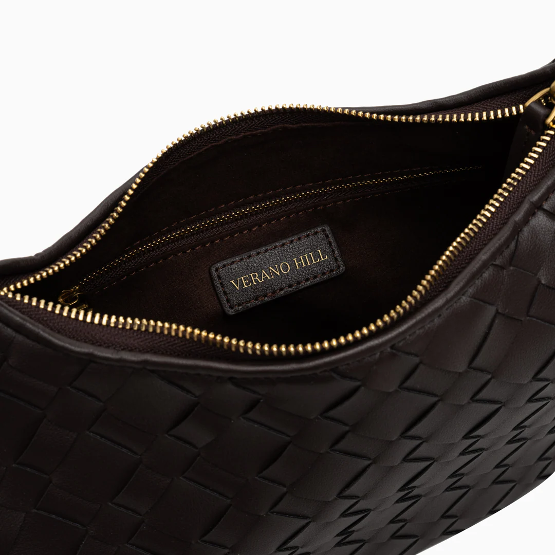 Elise Woven Shoulder Bag - Image 6