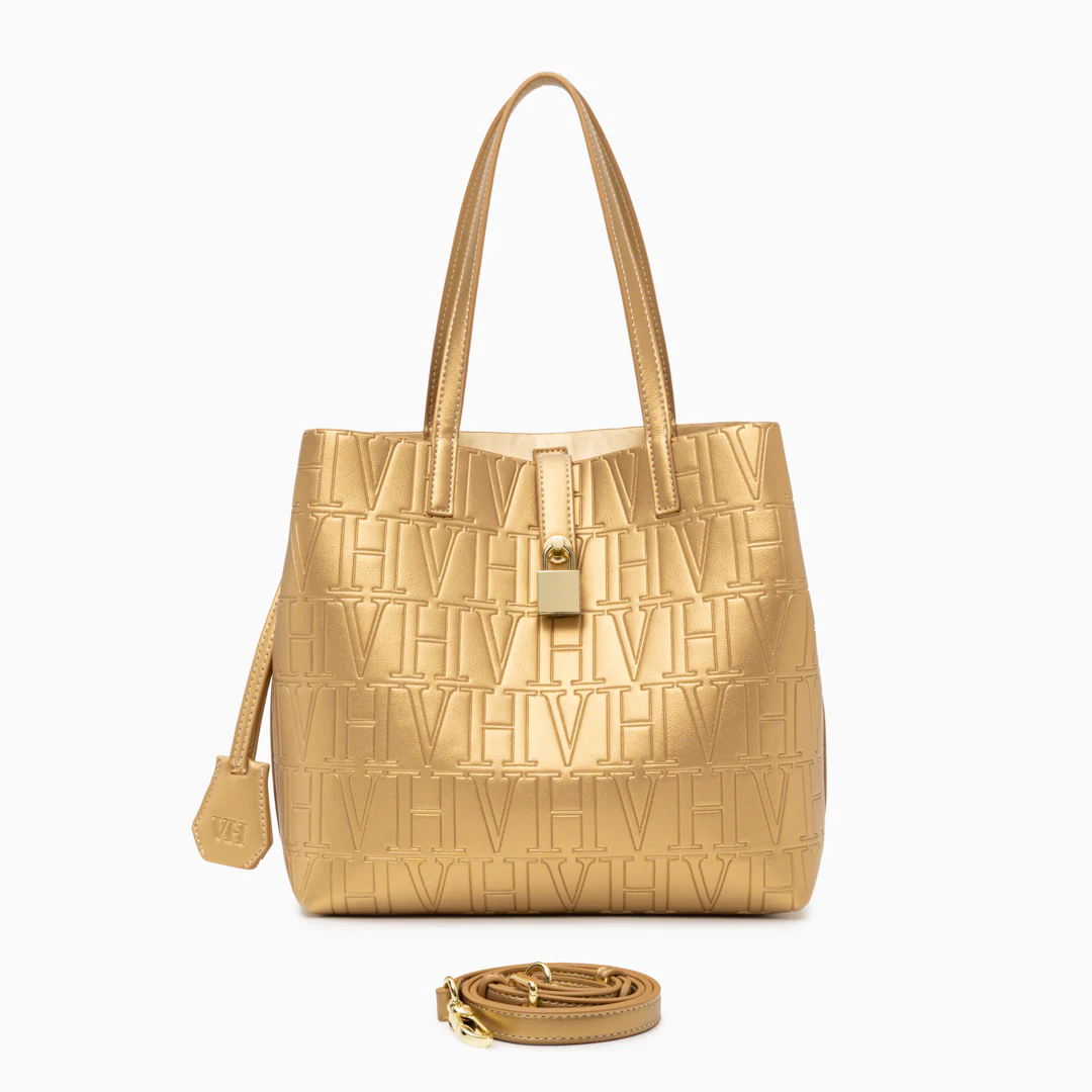 VH Embossed Shoulder Bag - Image 8